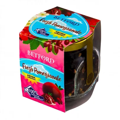 Чай черный Betford "Pomegranate | Сочный гранат", 85 г-0
